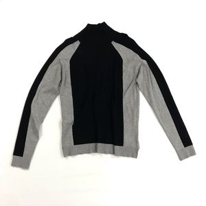 525 America mock neck pullover sweater